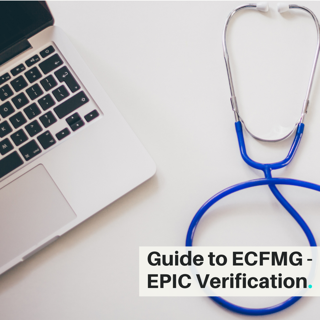 Guide to ECFMG - EPIC Verification